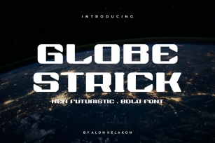 Globe Strick Font Download