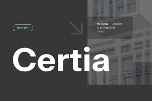 Certia Font Download