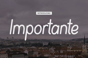 Importante - Modern Sans Serif Font Font Download