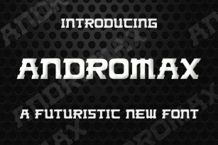 Andromax - Futuristic Font Font Download