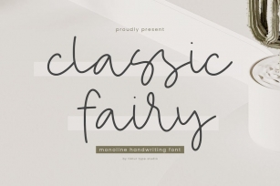 Classic Fairy - Monoline Handwriting Font TT Font Download