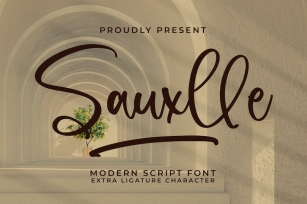 Sauxlle Font Download