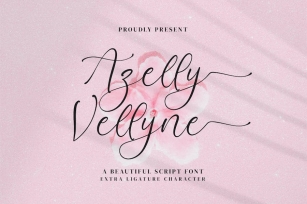 Azelly Vellyne Font Download