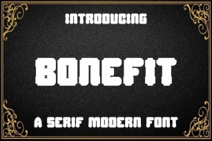 Bonefit -  Modern Font Font Download