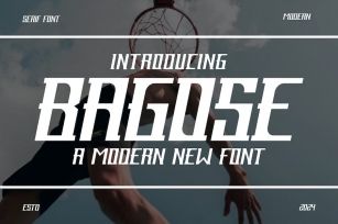 Bagose - Sport Font Font Download