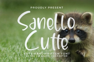 Sanello Cutte Font Download