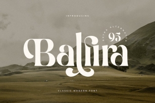 Balfira - Classic Modern Font Font Download