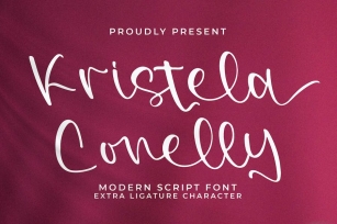 Kristela Conelly Font Download