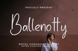 Ballenotty Font Download