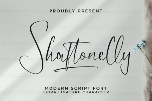 Shaftonelly Font Download