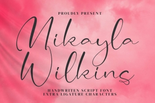 Mikayla Wilkins Font Download