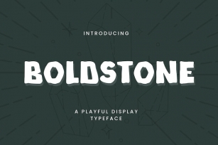 Boldstone - A Playful Display Typeface Font Download