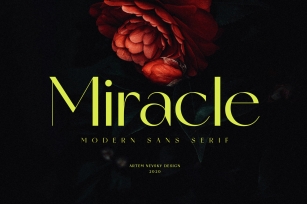 miracle Font Font Download