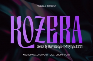 Kozera Font Font Download