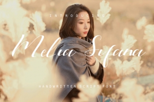 Melia Sifana Font. Font Download