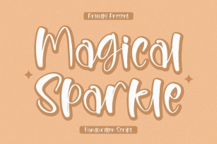 Magical Sparkle Handwritten Script Font Font Download