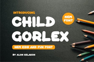Child Gorlex - Kids Font Font Download