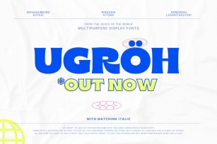 Ugroh Black Display Fonts Font Download