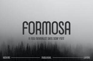 Formosa - Minimalist Sans Serif Font Download