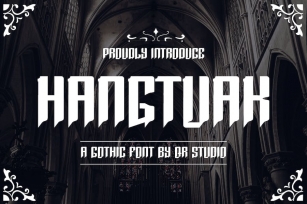 Hangtuak - Gothic & Blackletter Font Font Download