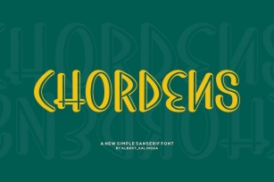 Chordens Font Font Download