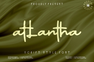 Atlantha Font Download