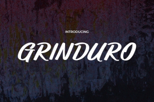 Grinduro - Dynamic Graffiti Font Font Download
