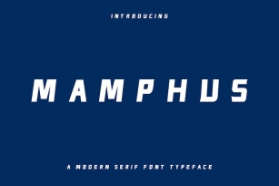 Mamphus Futuristic Sans Font Font Download