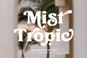 Mist Tropic - Tropic Serif Font Font Download
