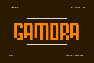 Gamora | Strong Bold Font Font Download