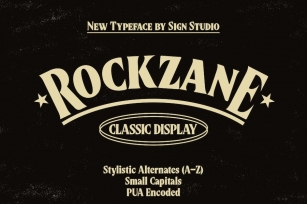 Rockzane Font Download