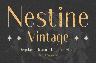 Nestine Vintage Font Download