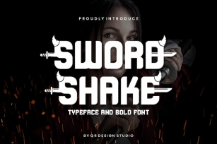 Sword Shake - Typeface Font Font Download