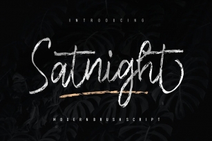 Satnight Font Font Download
