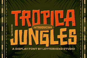 Tropica Jungles Font Font Download