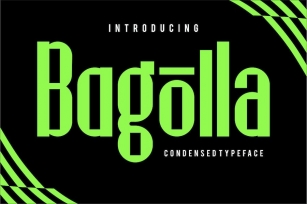 Bogolla - Condensed Font Font Download