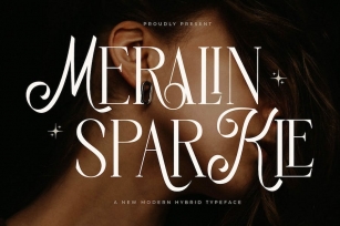 Meralin Sparkle New Modern Serif Font Font Download