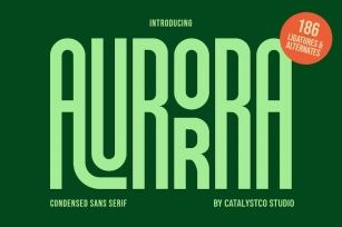 Aurora - Condensed Sans Serif Font Download