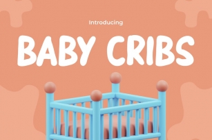 Baby Cribs - A Playful Kids Font Font Download