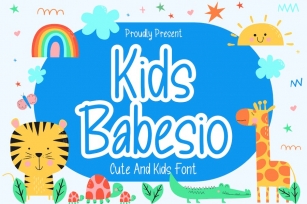 Kids Babesio Font Font Download