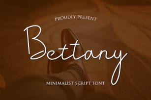 Bettany - Minimalist Script Font Font Download