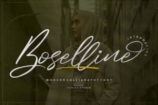 Boselline - Modern Caligraphy Font Download