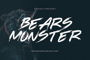 Bears Monster Font Font Download