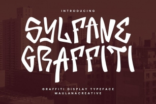 Sylfane Graffiti Display Font Font Download