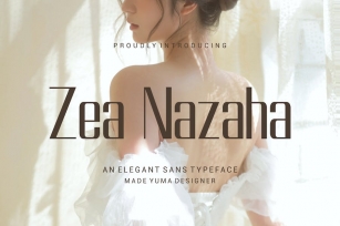 Zea Nazaha - Elegant Typeface Font Download