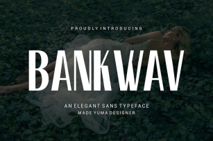 Bankwav - Elegant Sans Serif Font Font Download