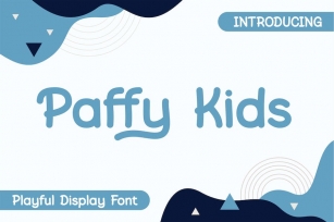 Paffy Kids - Playful Display Font Font Download