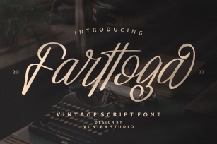 Farttoga - Vintage Script Font Download