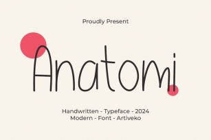Anatomi | Creative Handwritten Font Font Download