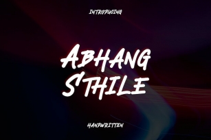 Abhang Sthile Font Font Download